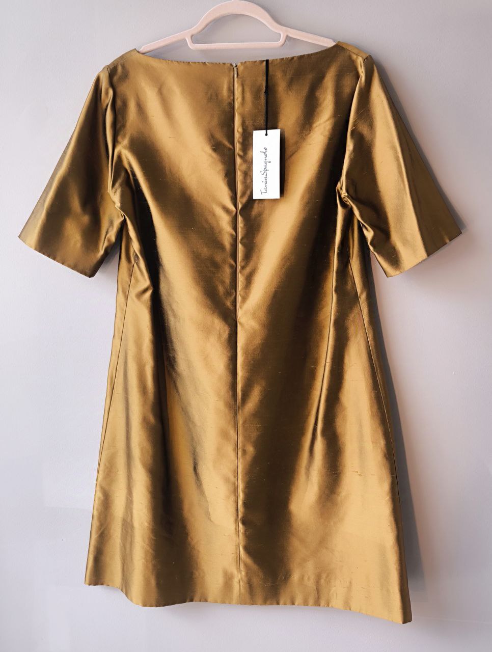 VESTITO SHANTUNG 100% SETA