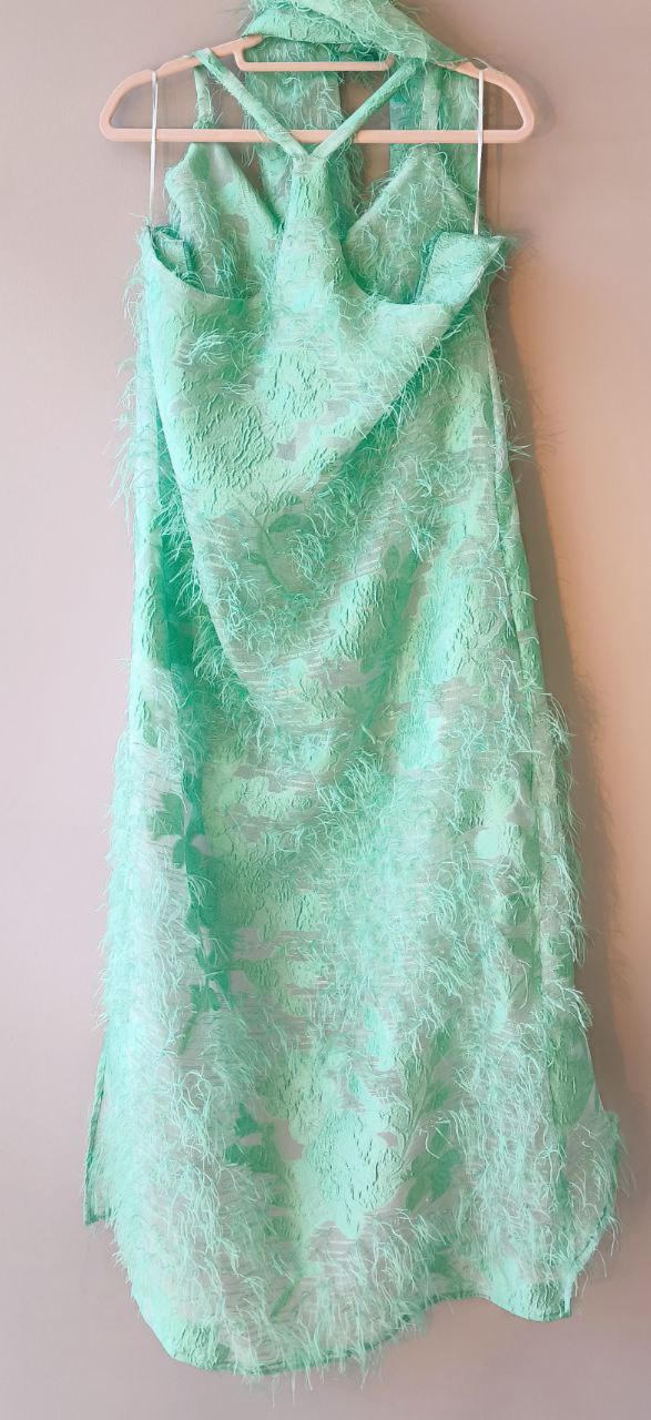 Atelier N.8227 - Vogatore organza seta plumage