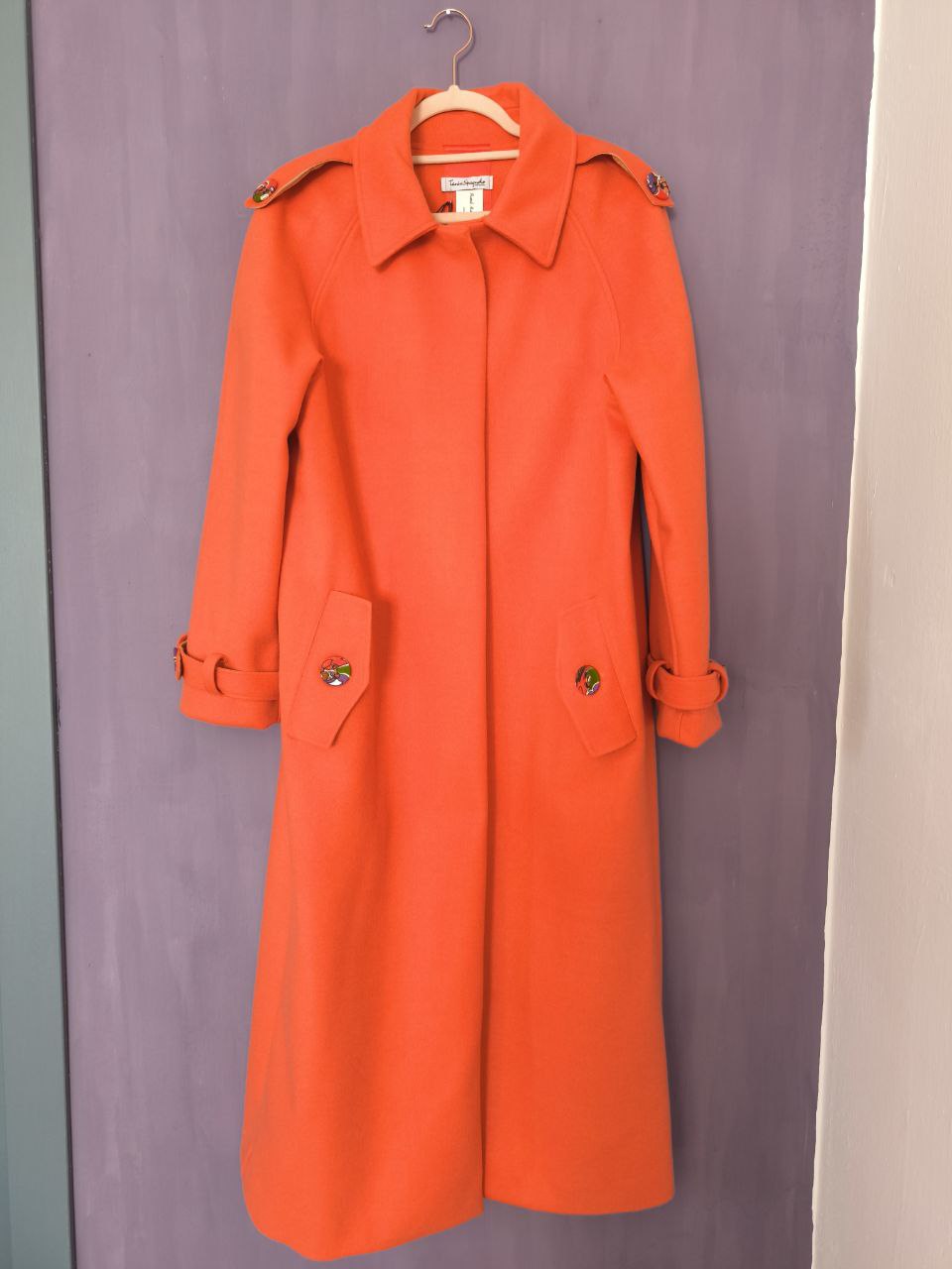 CAPPOTTO CALDO RAGLAN ORANGE