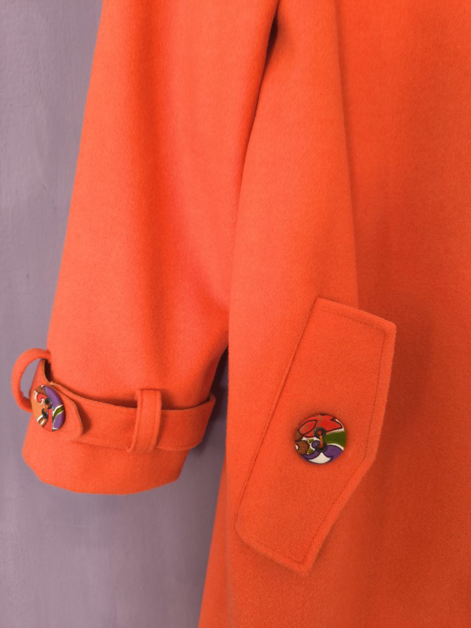 CAPPOTTO CALDO RAGLAN ORANGE