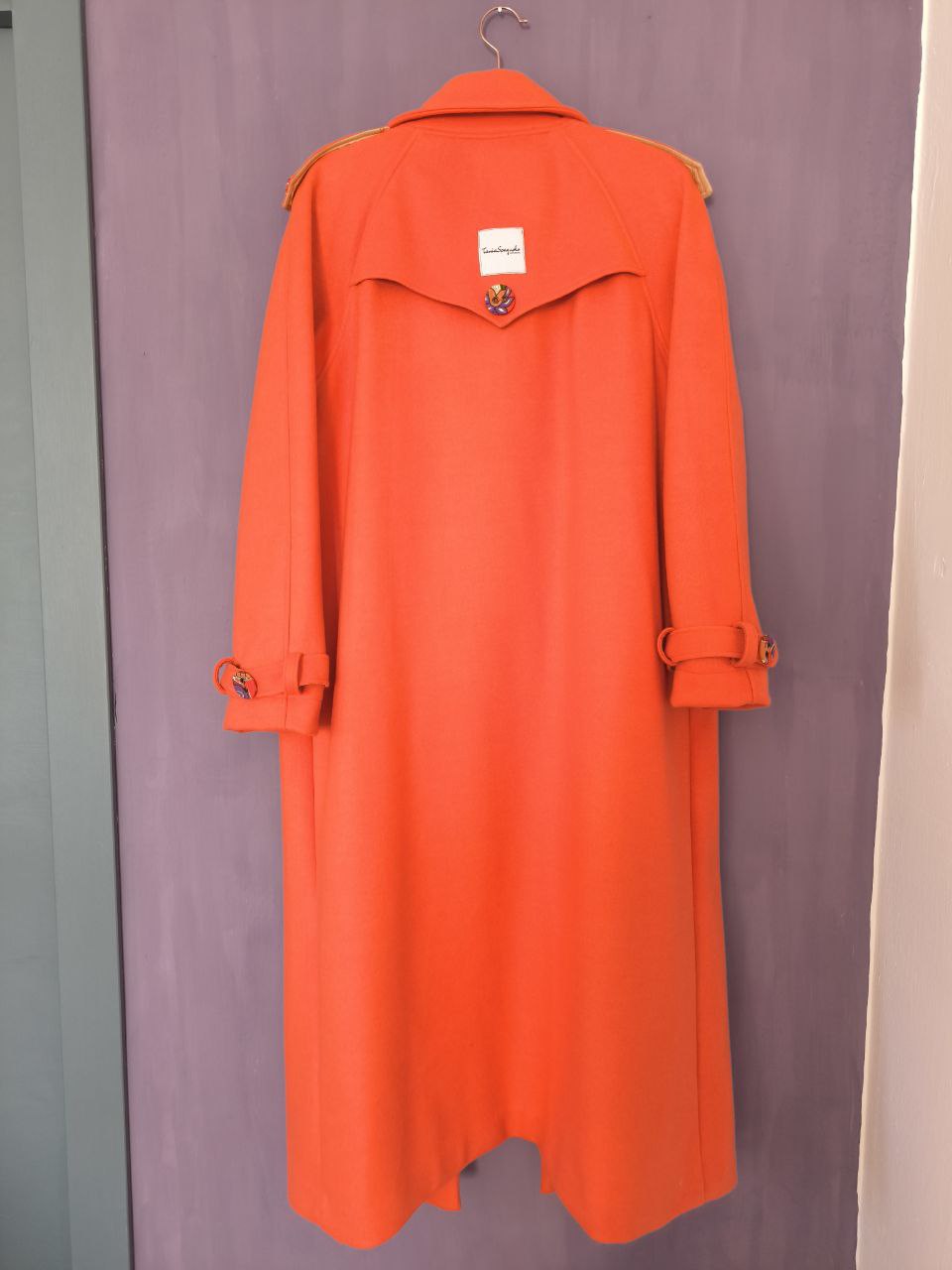 CAPPOTTO CALDO RAGLAN ORANGE