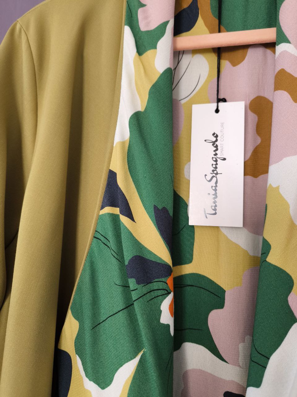 CAPPOTTO FLUIDO LEGGERO REVERSIBILE OLIVA