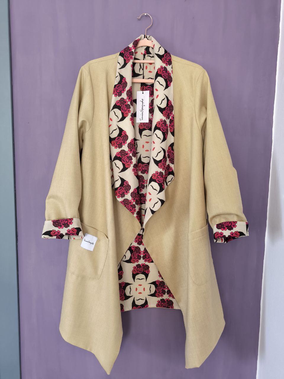 CAPPOTTO FLUIDO LEGGERO REVERSIBILE FRIDA