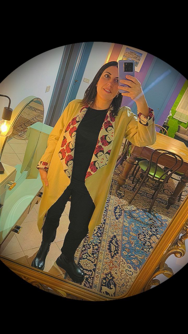 CAPPOTTO FLUIDO LEGGERO REVERSIBILE FRIDA