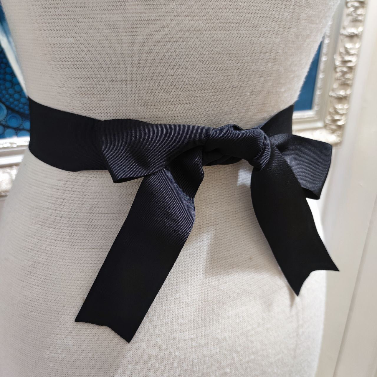 CINTURA RICAMATA Black001