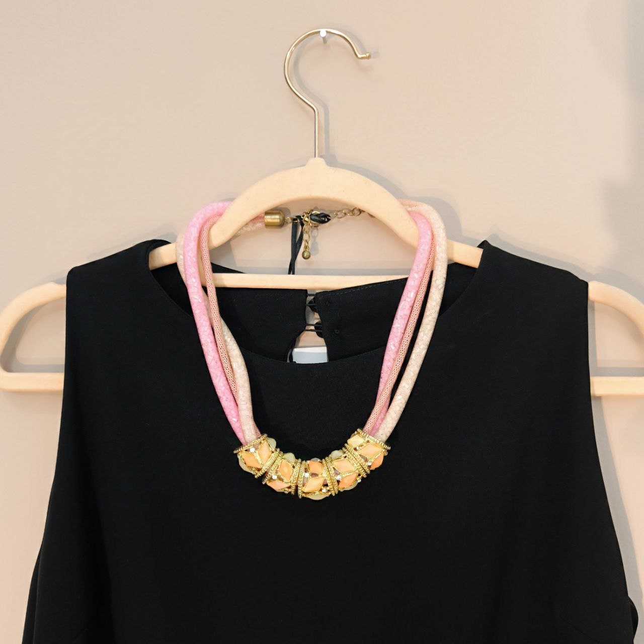 COLLANA FASHION ROSA