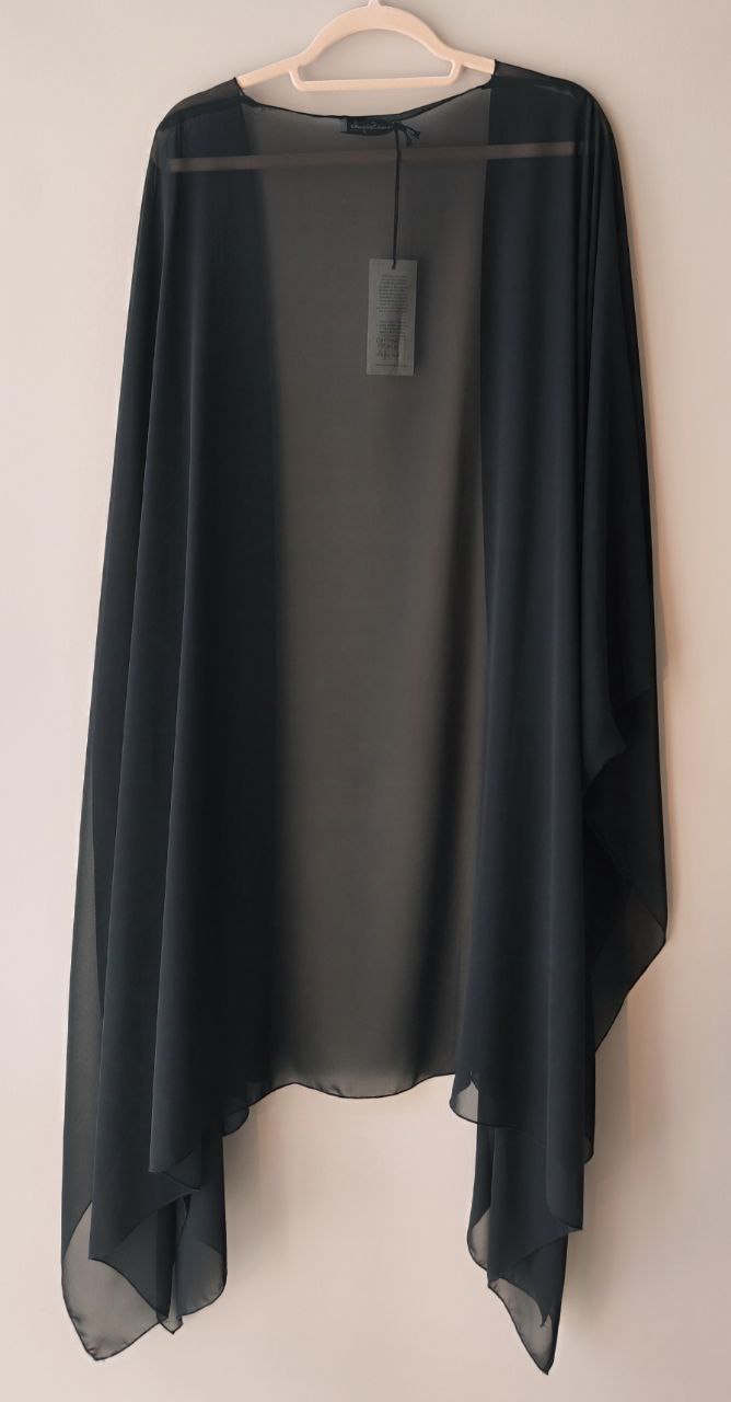 KIMONO KYOTO - Georgette Nero