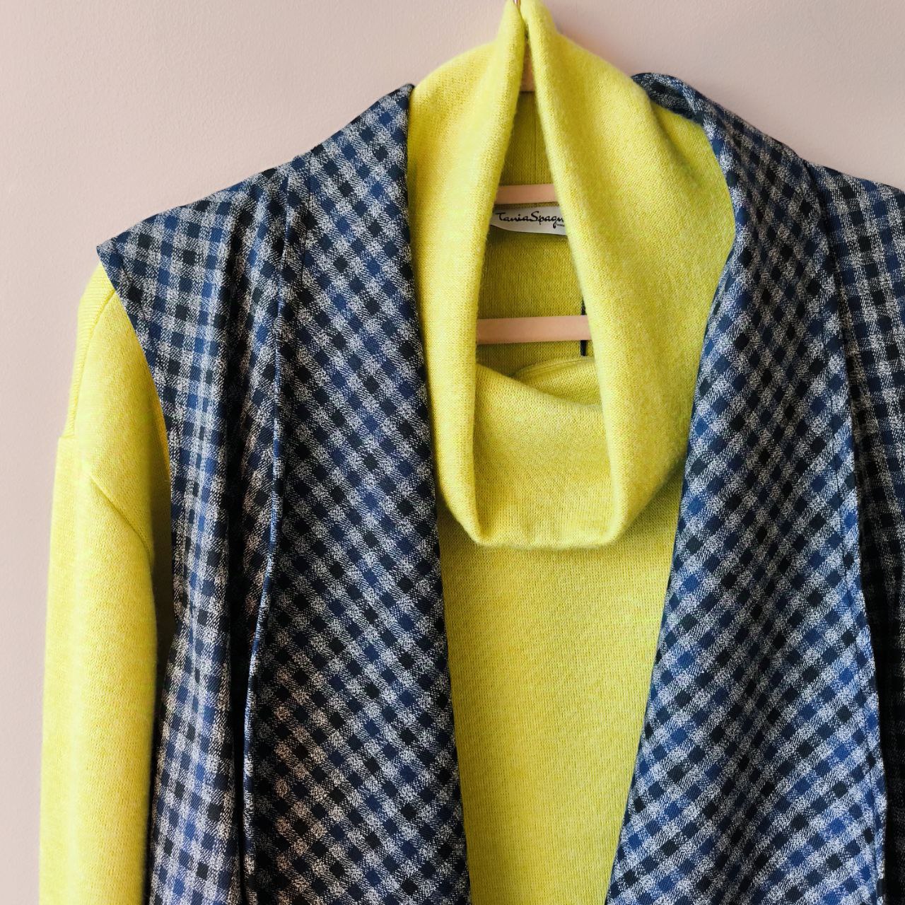 GILET LUNGO IN LANA