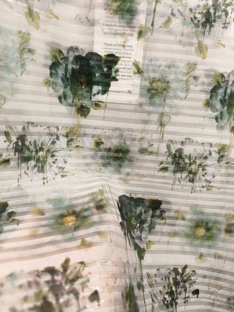 TOP SOTTOGIACCA ORGANZA IN SETA