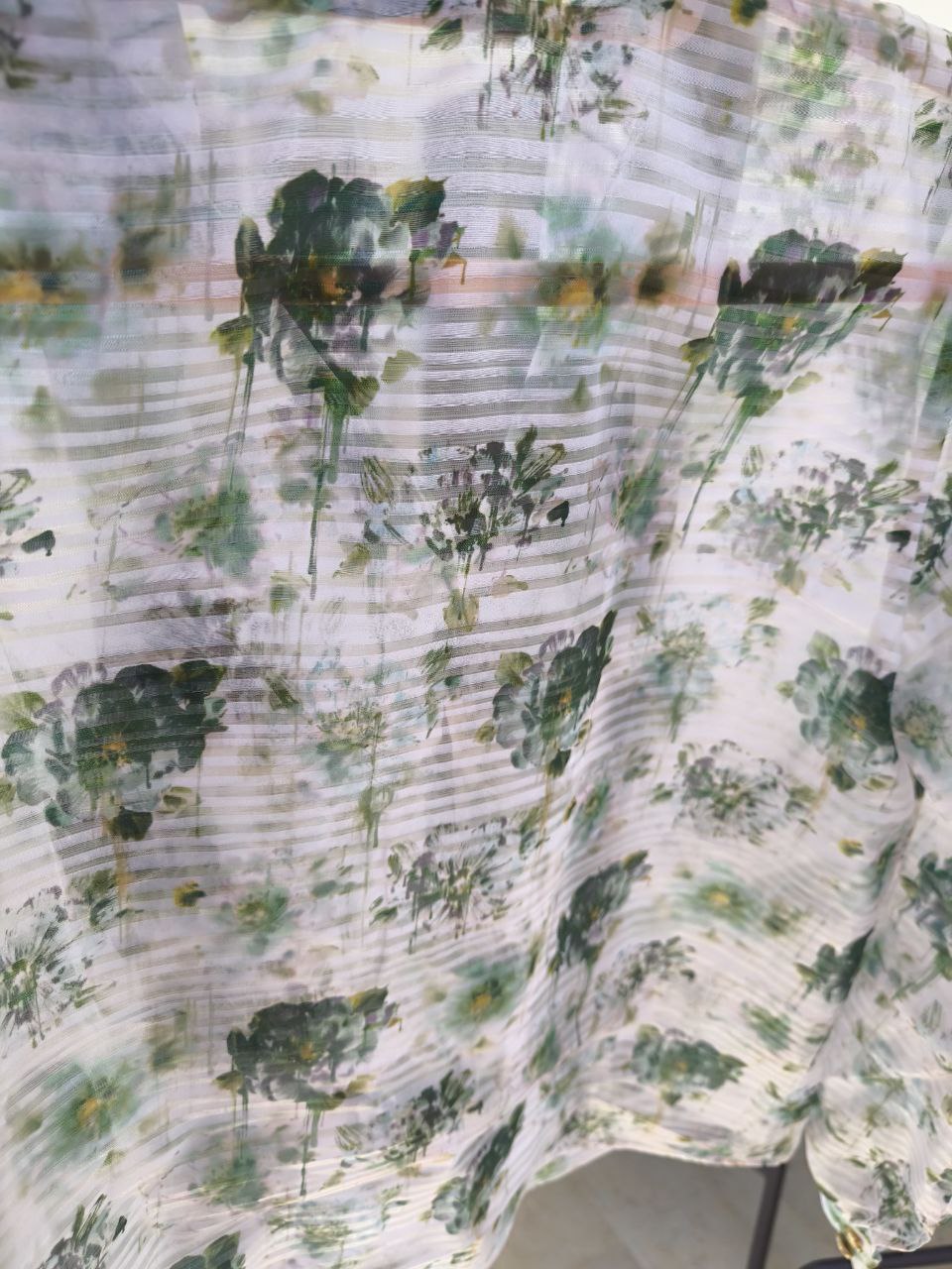 TOP SOTTOGIACCA ORGANZA IN SETA