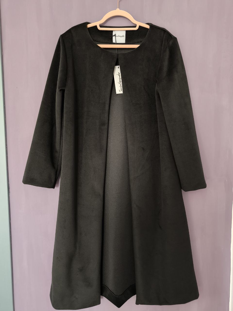 CAPPOTTO NERO GIROCOLLO