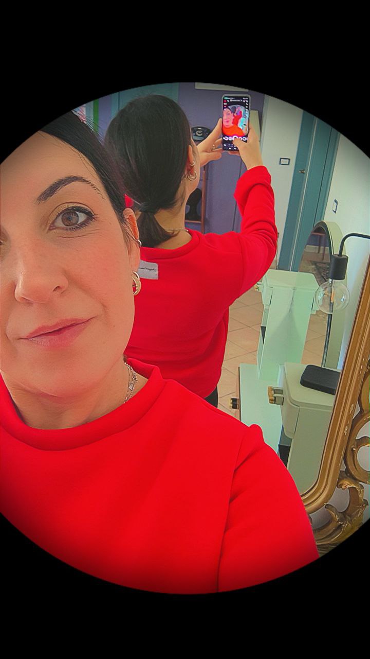 FELPA GIROCOLLO DONNA rossa