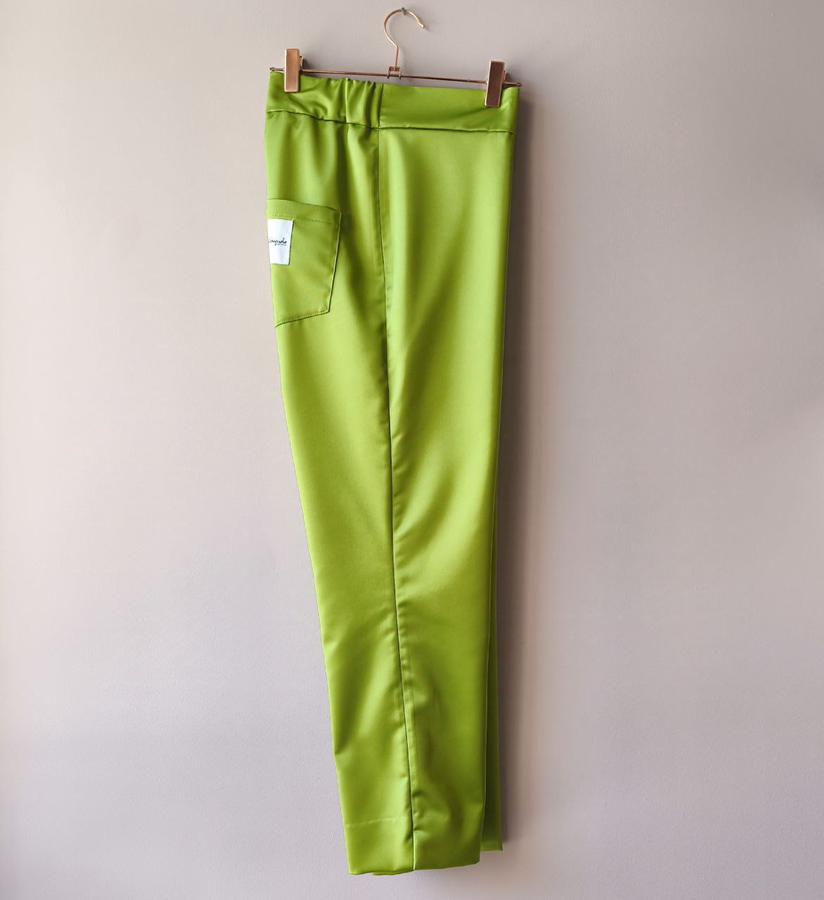 PANTALONE A SIGARETTA - IN RASO ALTA MODA
