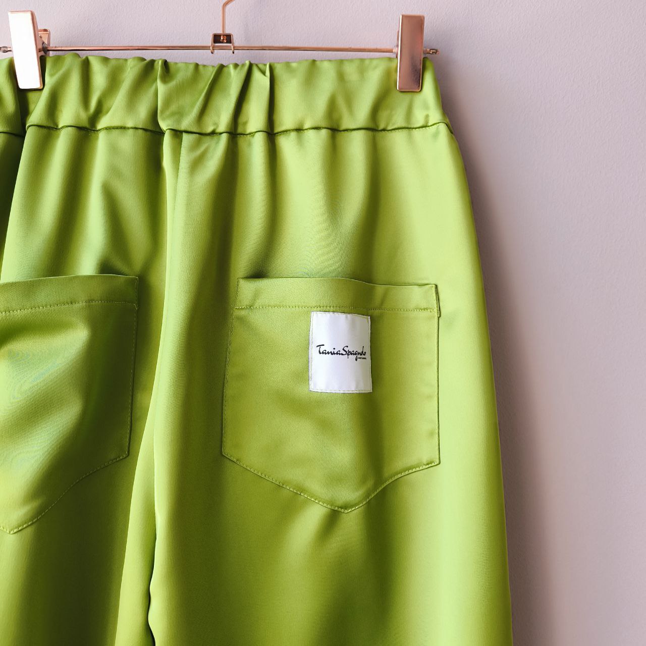PANTALONE A SIGARETTA - IN RASO ALTA MODA