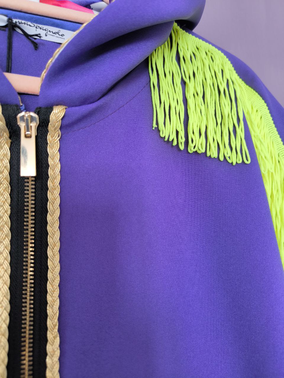 PARKA CAPPUCCIO DESIGN PAINT