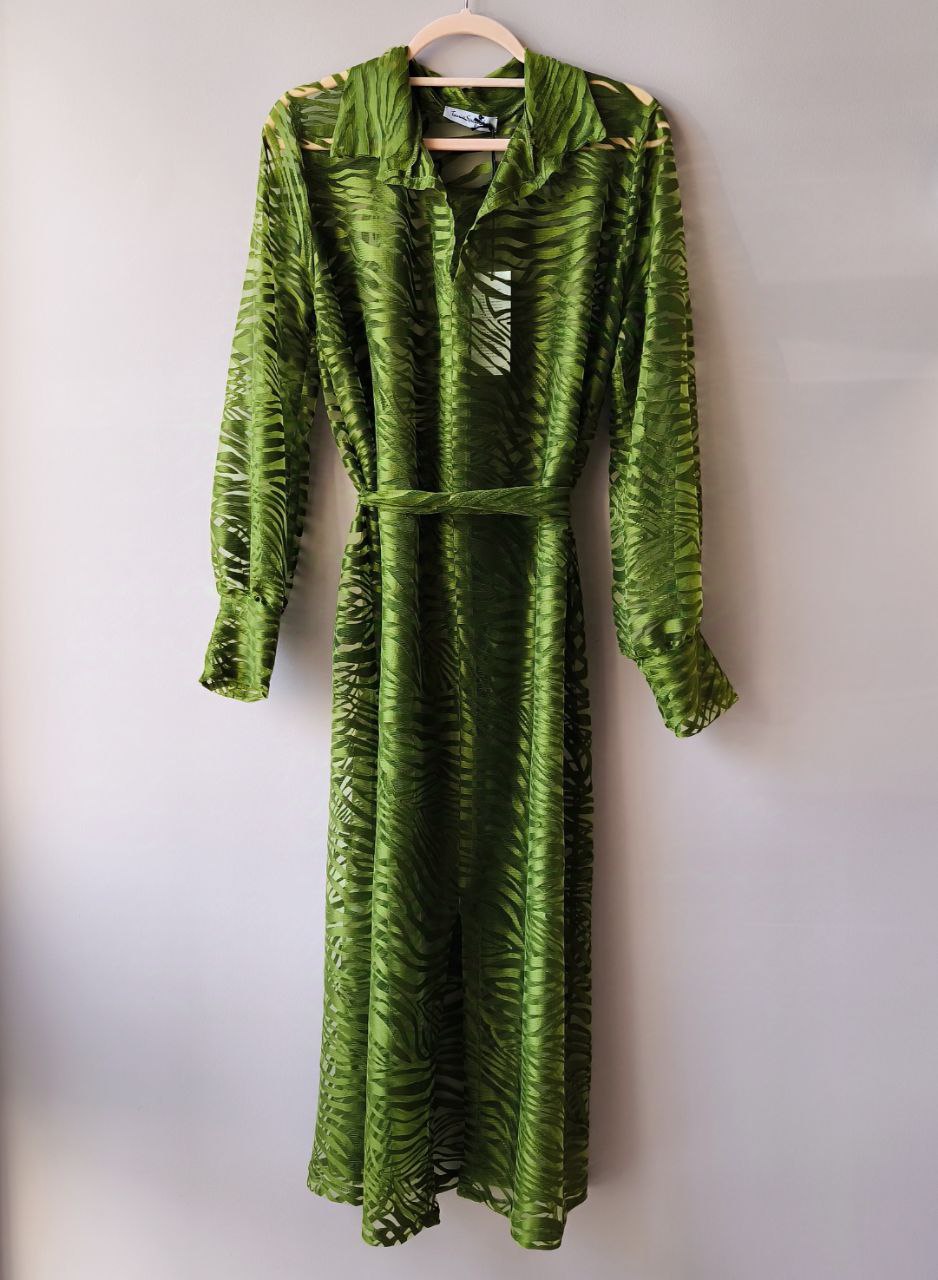 VESTITO CHEMISIER PIZZO - Main Image