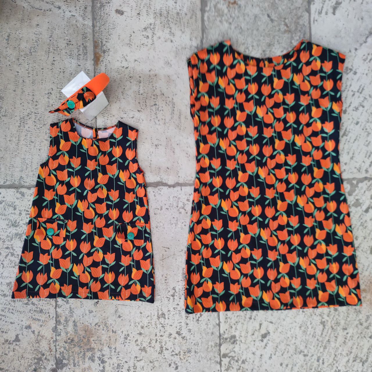 VESTITO DONNA MINI-ME TULIPANI