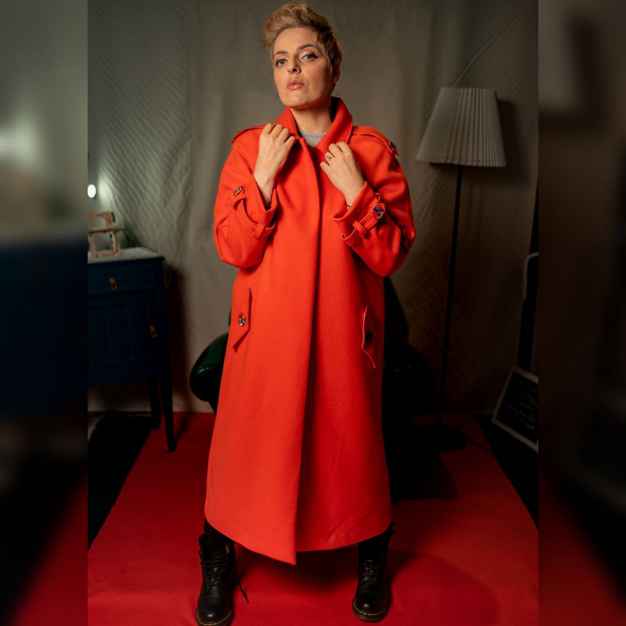 CAPPOTTO CALDO RAGLAN ORANGE