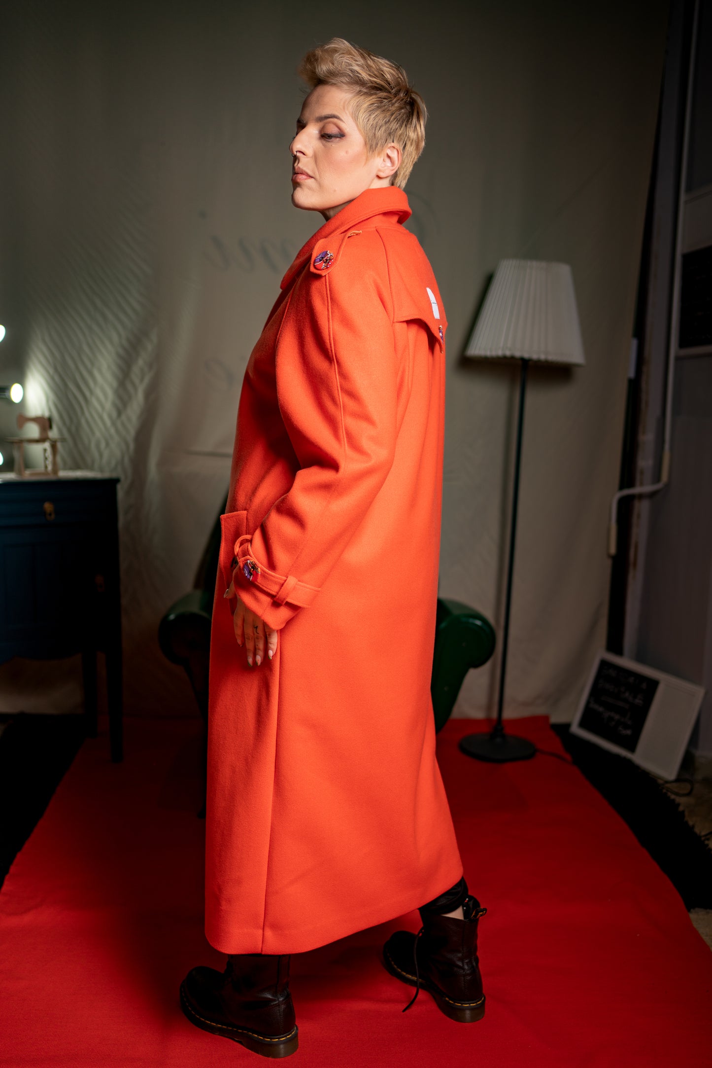 CAPPOTTO CALDO RAGLAN ORANGE