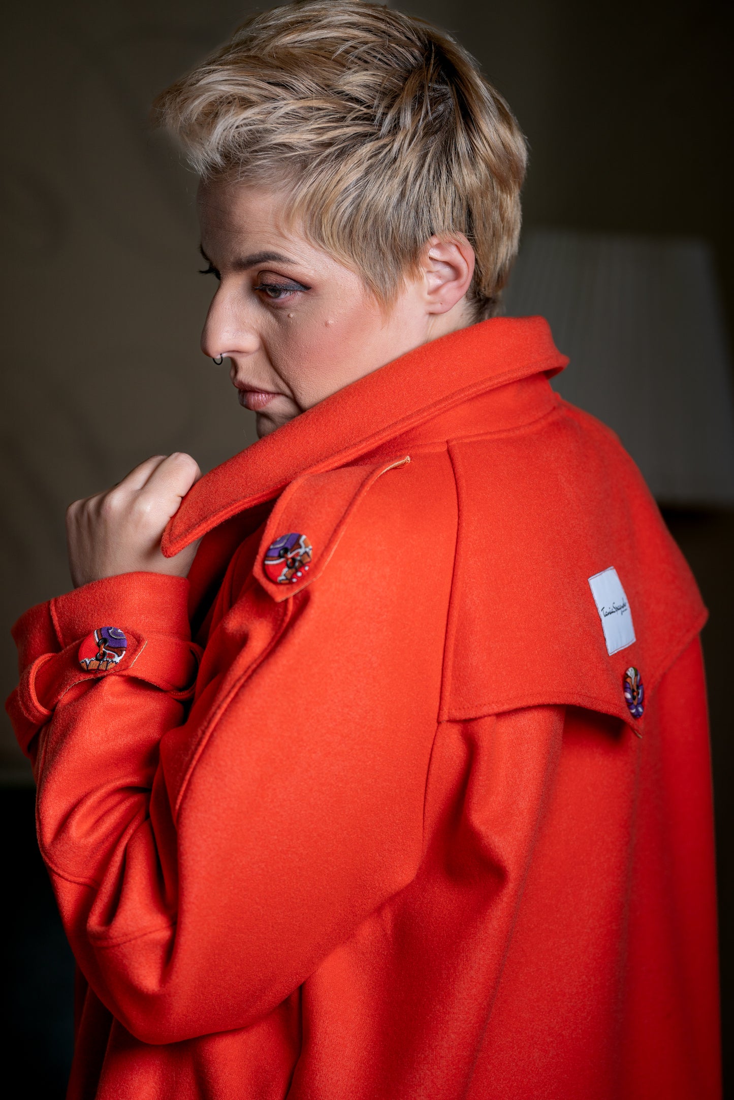 CAPPOTTO CALDO RAGLAN ORANGE