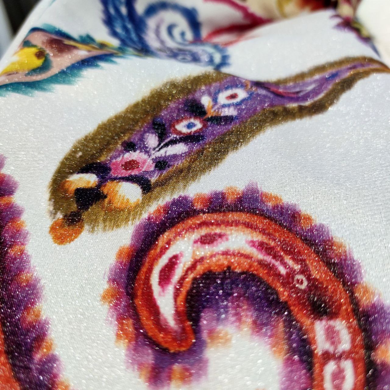 GONNA IN SETA RIGIDA COLORATA