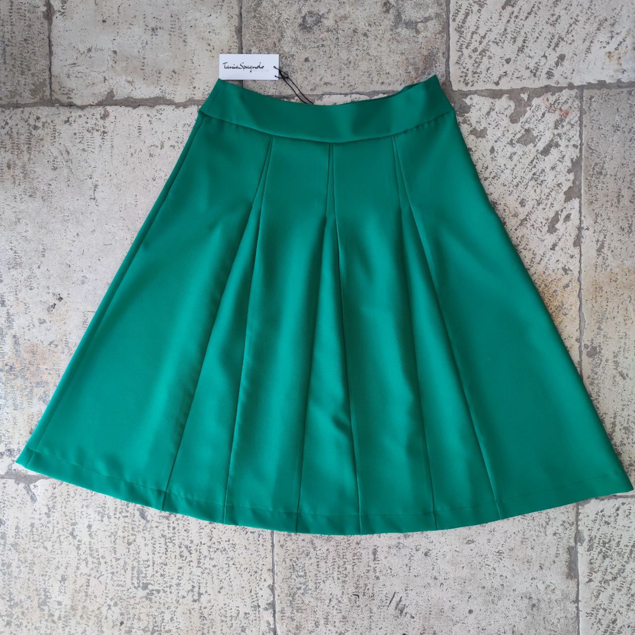 GONNA MARZOLINA LUNGA VERDE