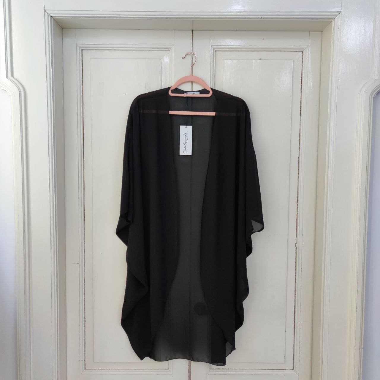 KIMONO SOHO - Georgette Nero