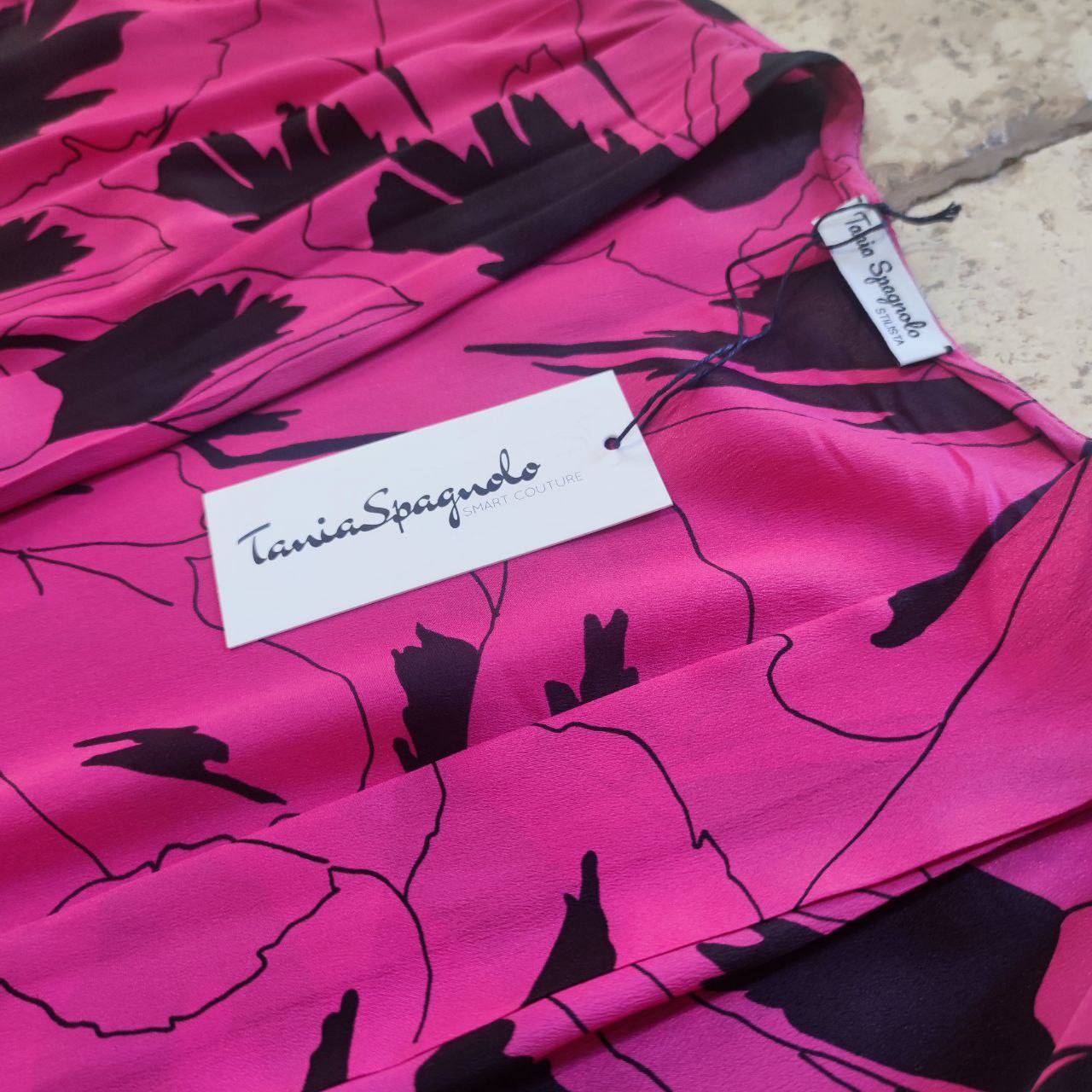 KIMONO - Seta Fucsia