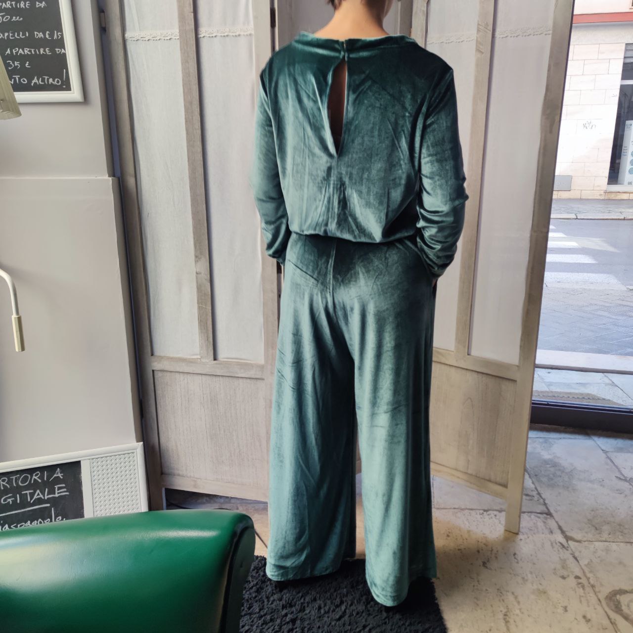JUMPSUIT LUCRY VELVET