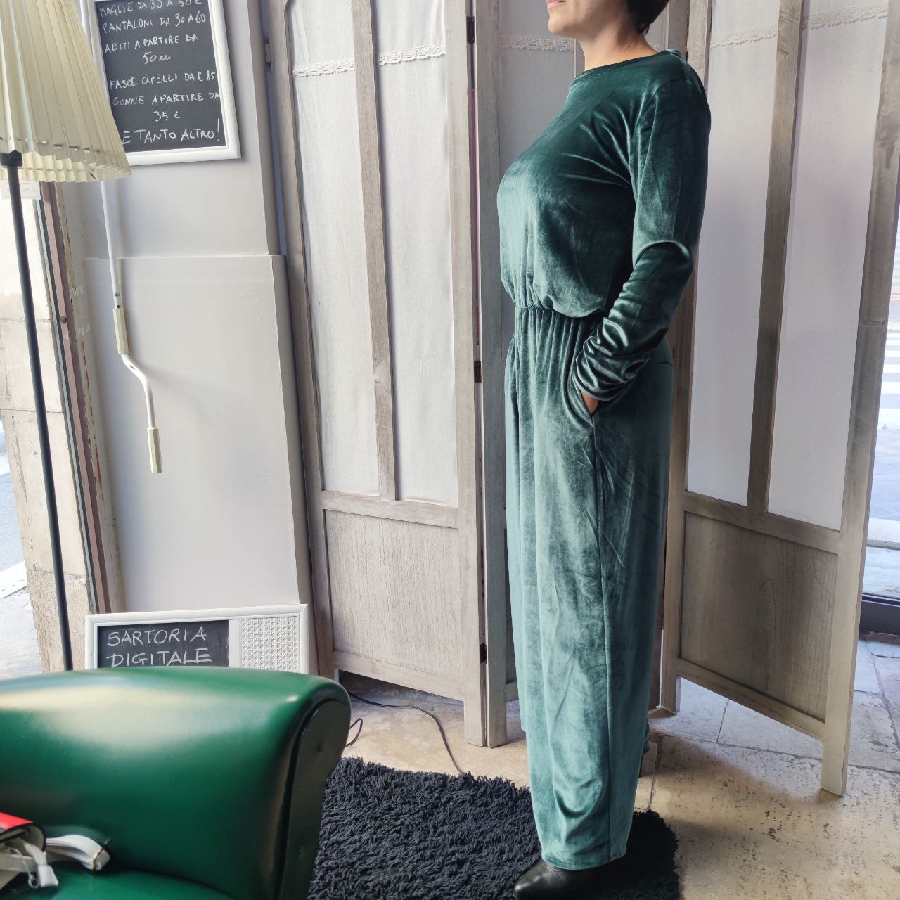 JUMPSUIT LUCRY VELVET