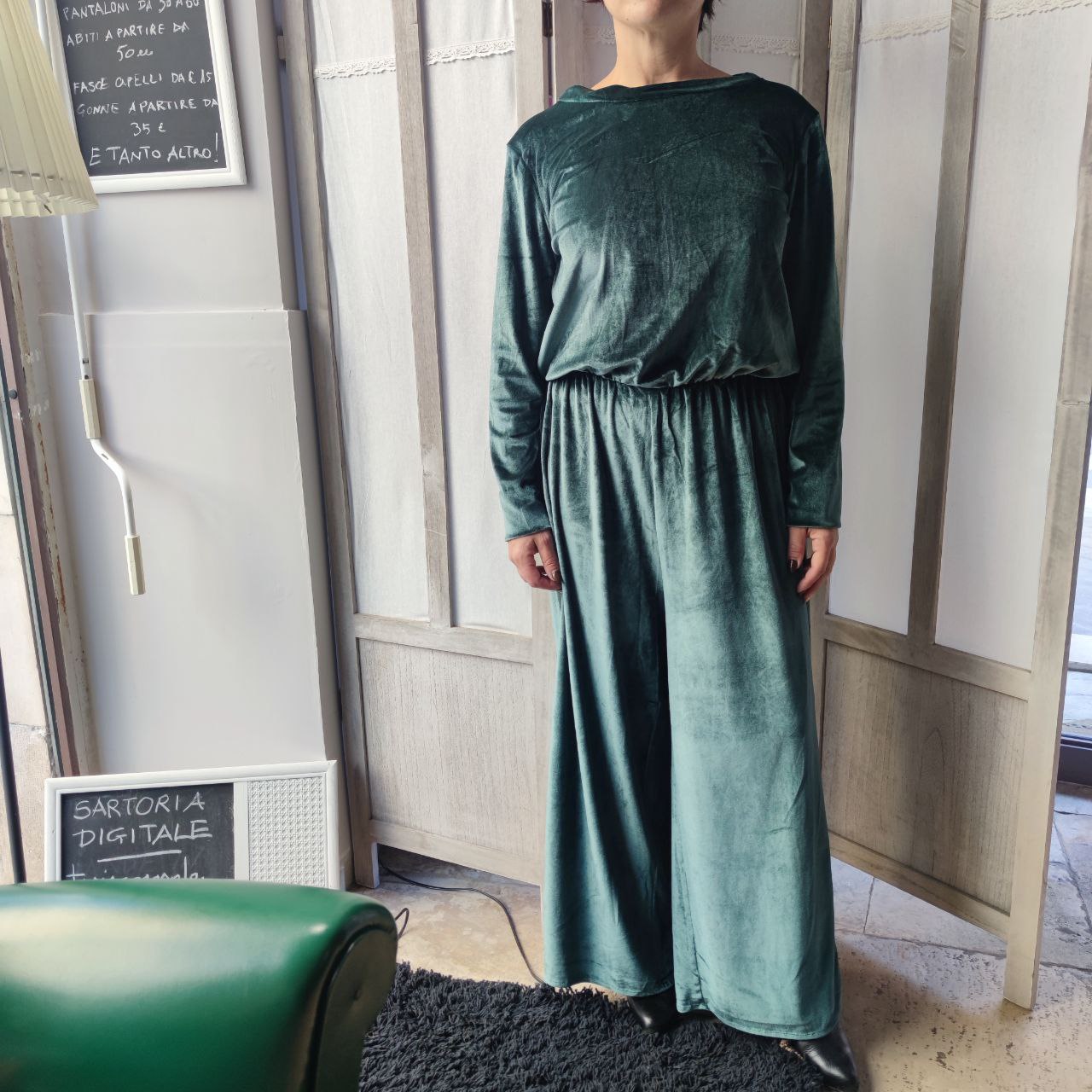 JUMPSUIT LUCRY VELVET