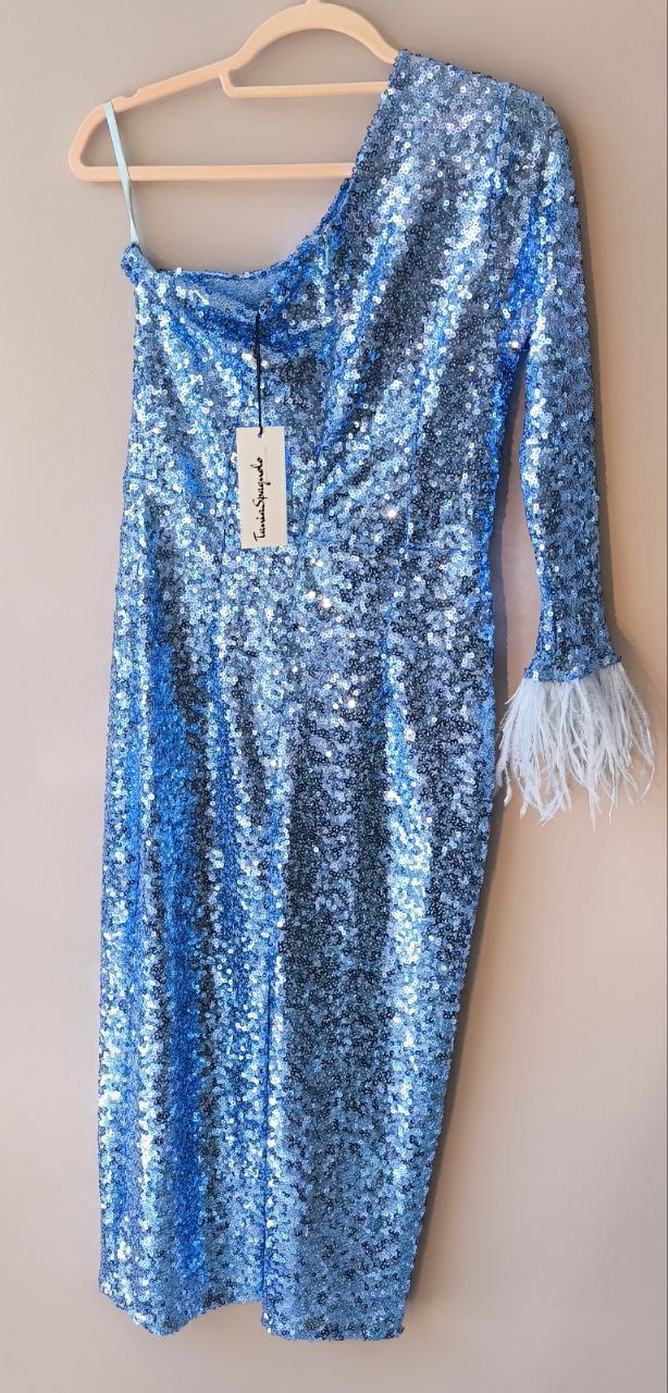 Atelier N.8223 - Monospalla aderente in paillettes