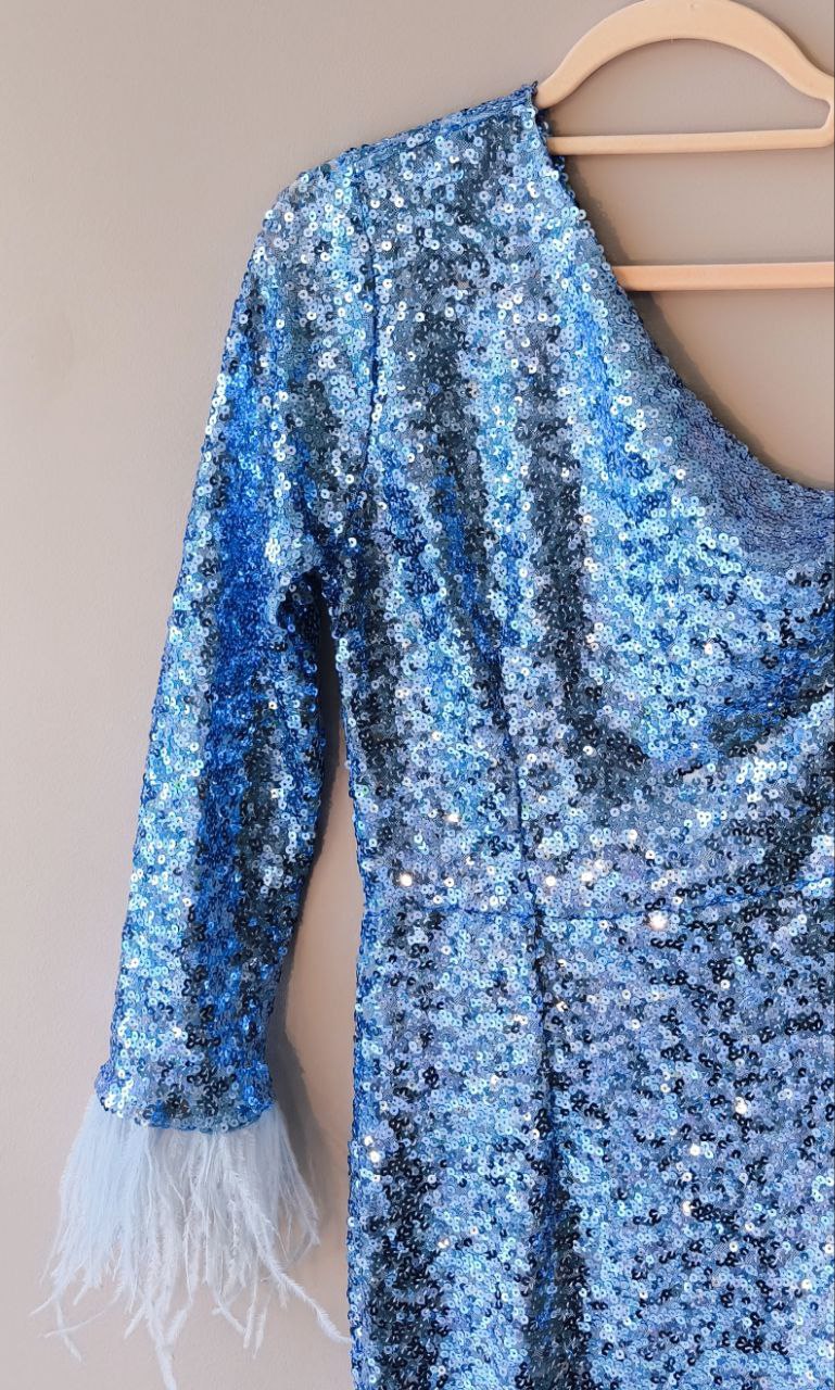 Atelier N.8223 - Monospalla aderente in paillettes