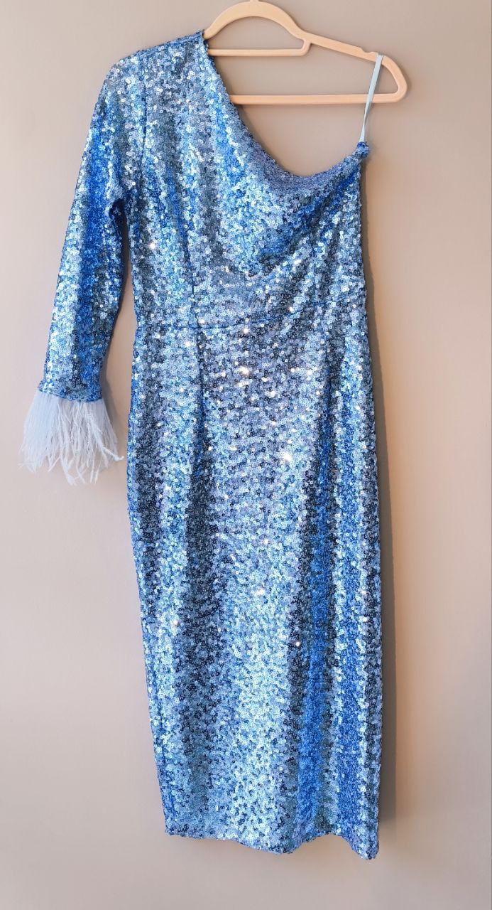Atelier N.8223 - Monospalla aderente in paillettes