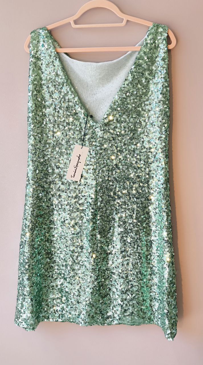 Atelier N.8225 - Minidress paillettes pastello