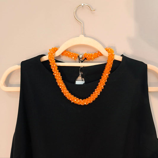 COLLANA FASHION ARANCIONE