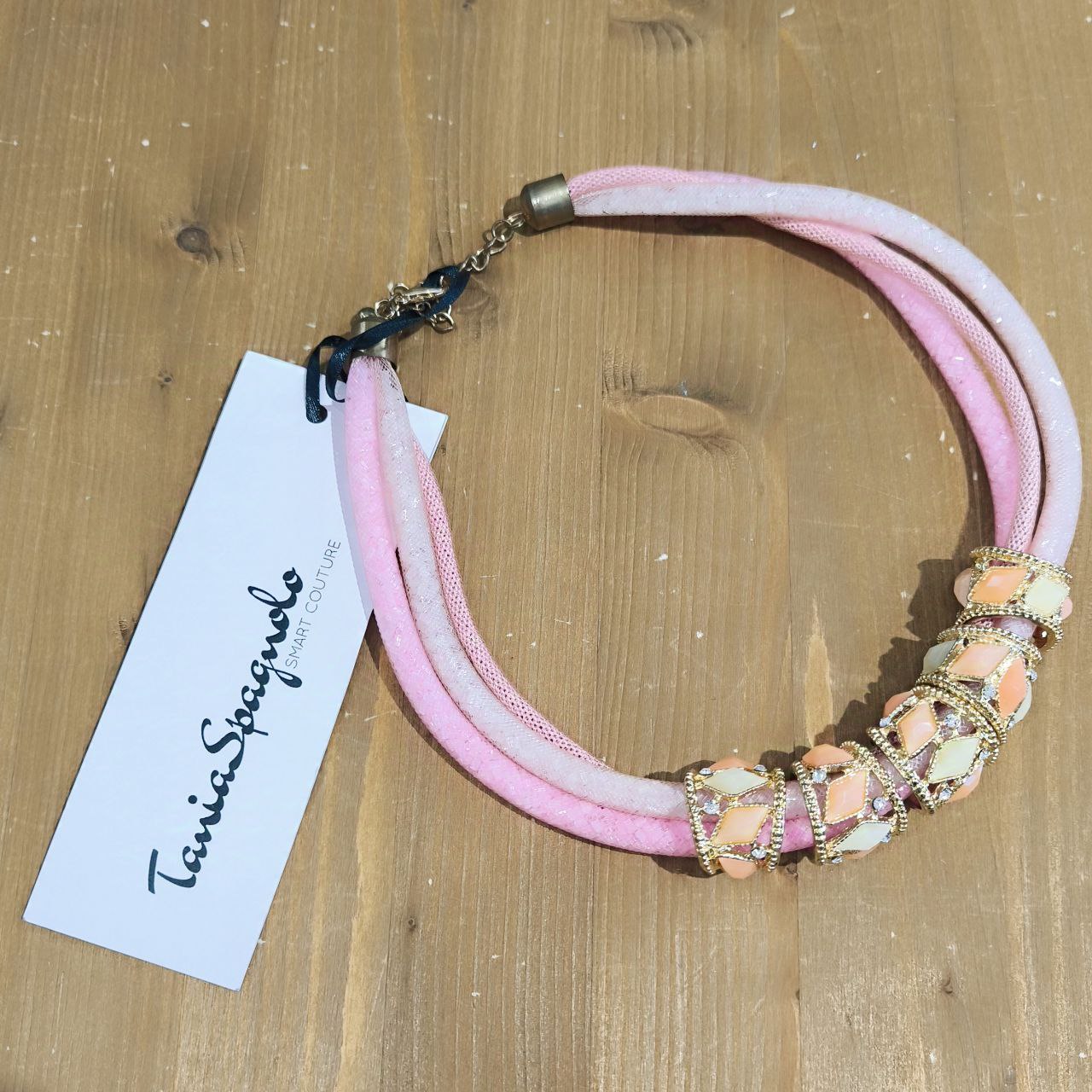 COLLANA FASHION ROSA