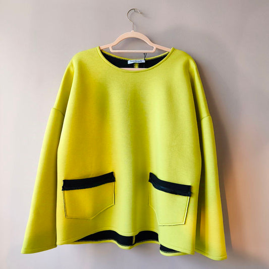 FELPA GIALLO LIME NEOPRENE
