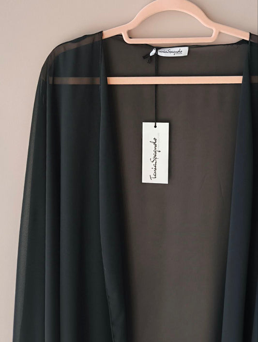 KIMONO KYOTO - Georgette Nero