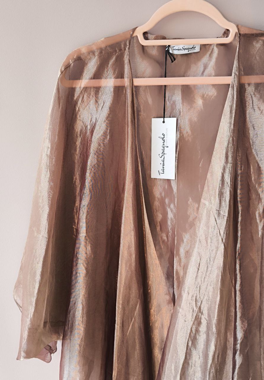 KIMONO - Organza Seta Matallizzata