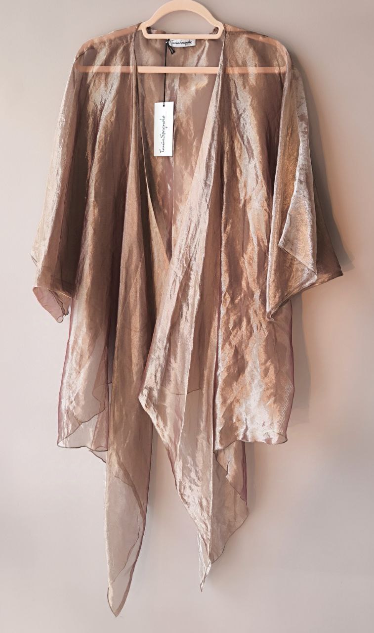 KIMONO - Organza Seta Matallizzata
