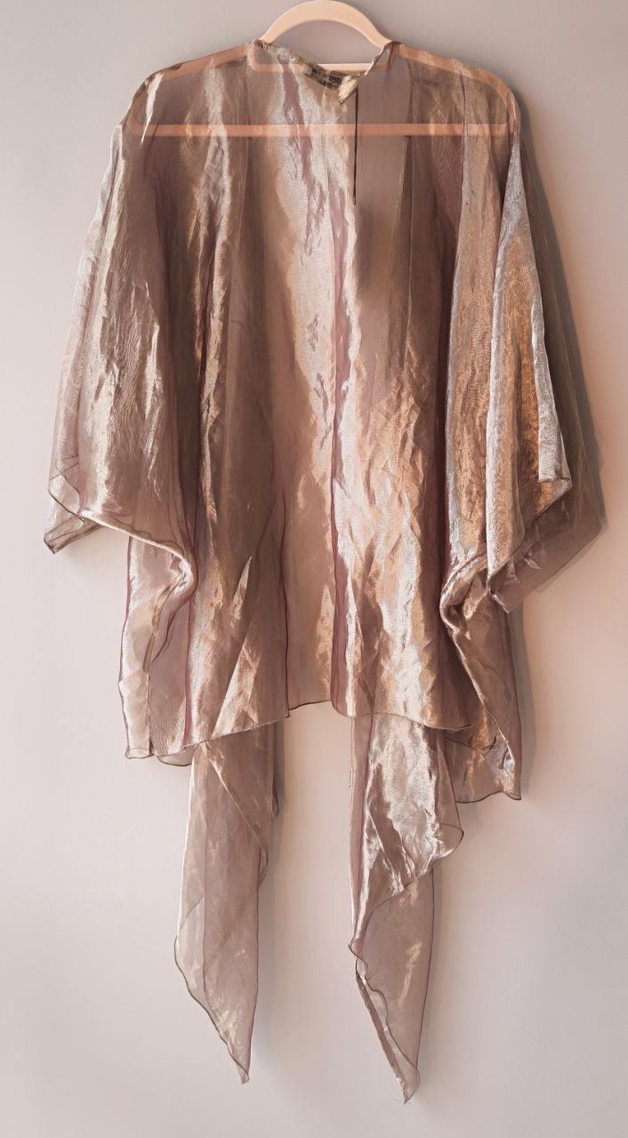 KIMONO - Organza Seta Matallizzata
