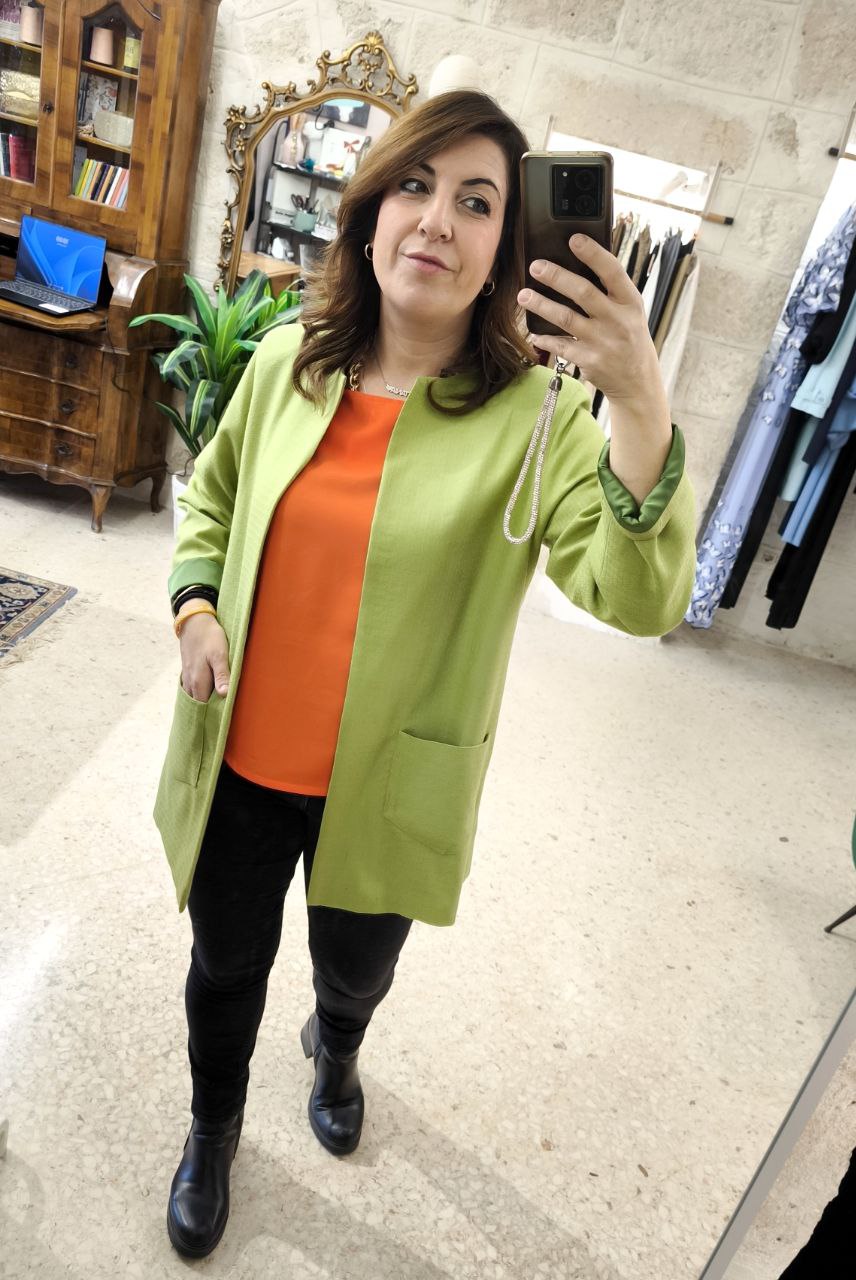 Blusa con scollo a barchetta sempre giusta