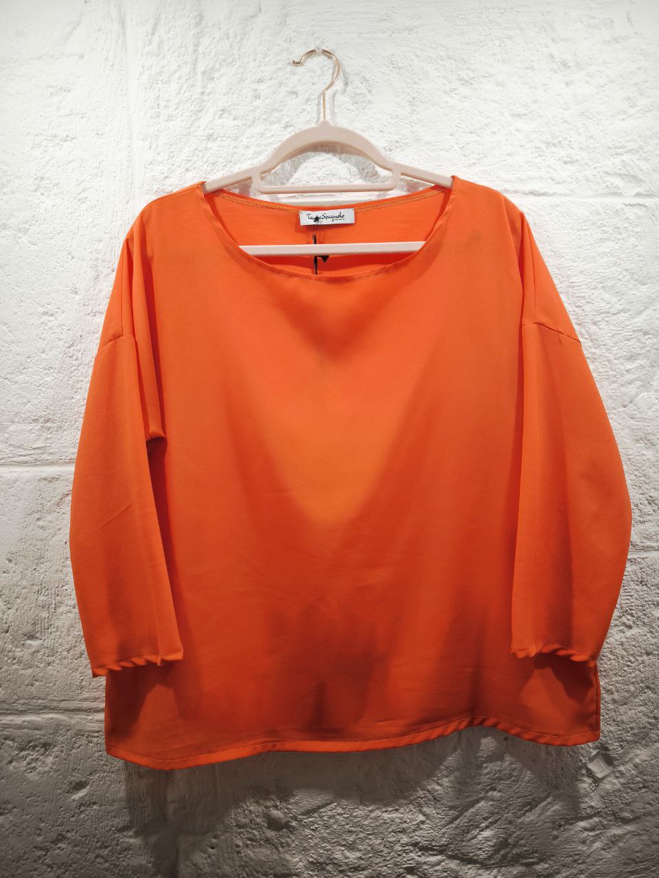 Blusa con scollo a barchetta sempre giusta