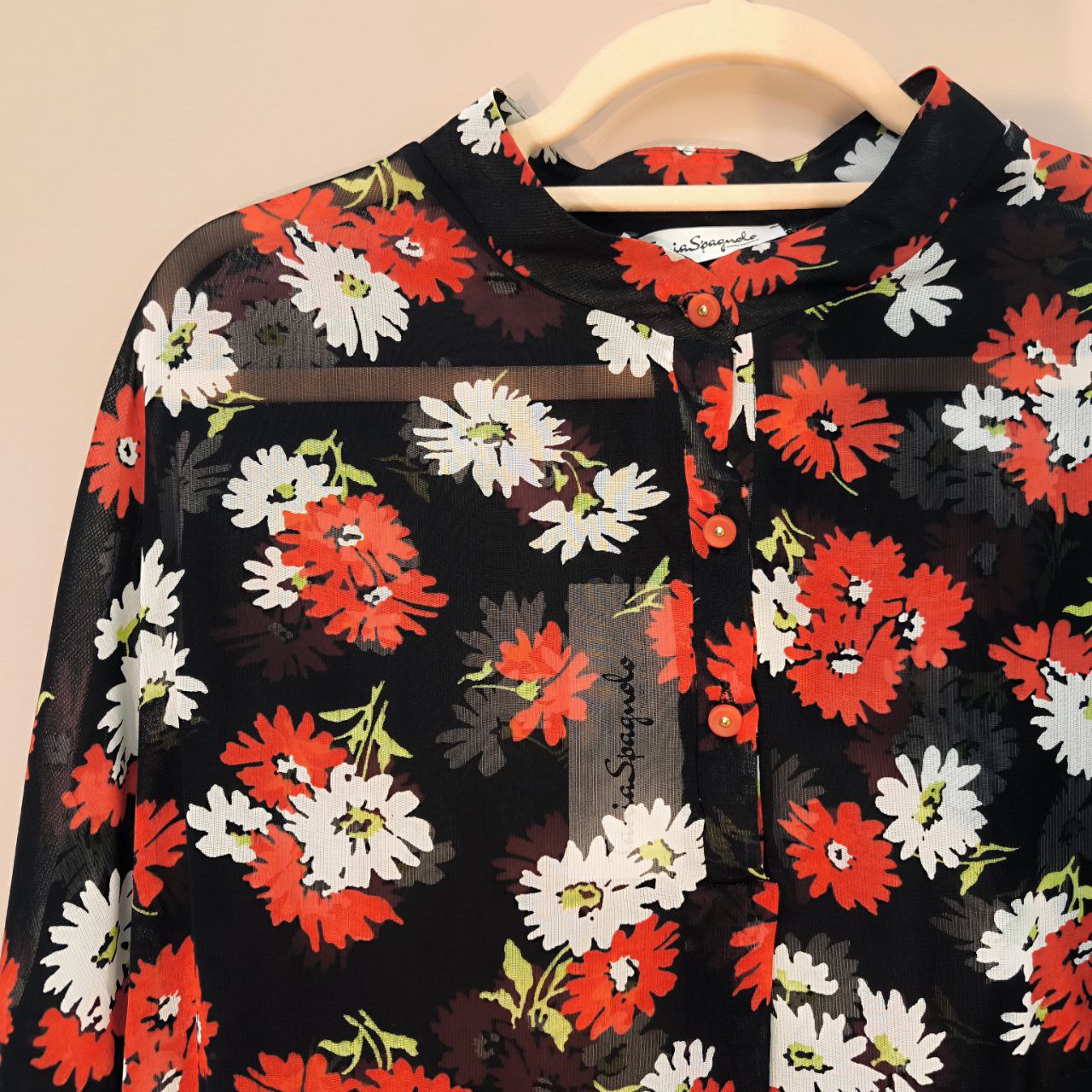 CAMICIA COREAN  - Fantasia Floreale