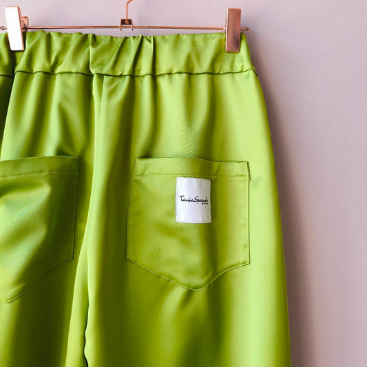 PANTALONE A SIGARETTA - IN RASO ALTA MODA