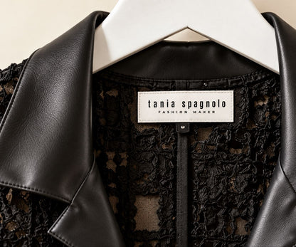 Opaque fabric blouse (to be worn under a jacket) - color of your choice