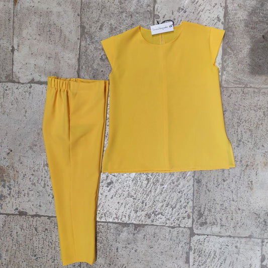 COMPLETO TIAKI TE.CO. GIALLO